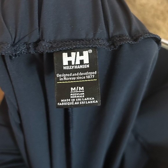 Helly Hansen Wide Leg Flowy Siren Culotte Pants Navy Blue Size Medium 34076-597 - Picture 4 of 7